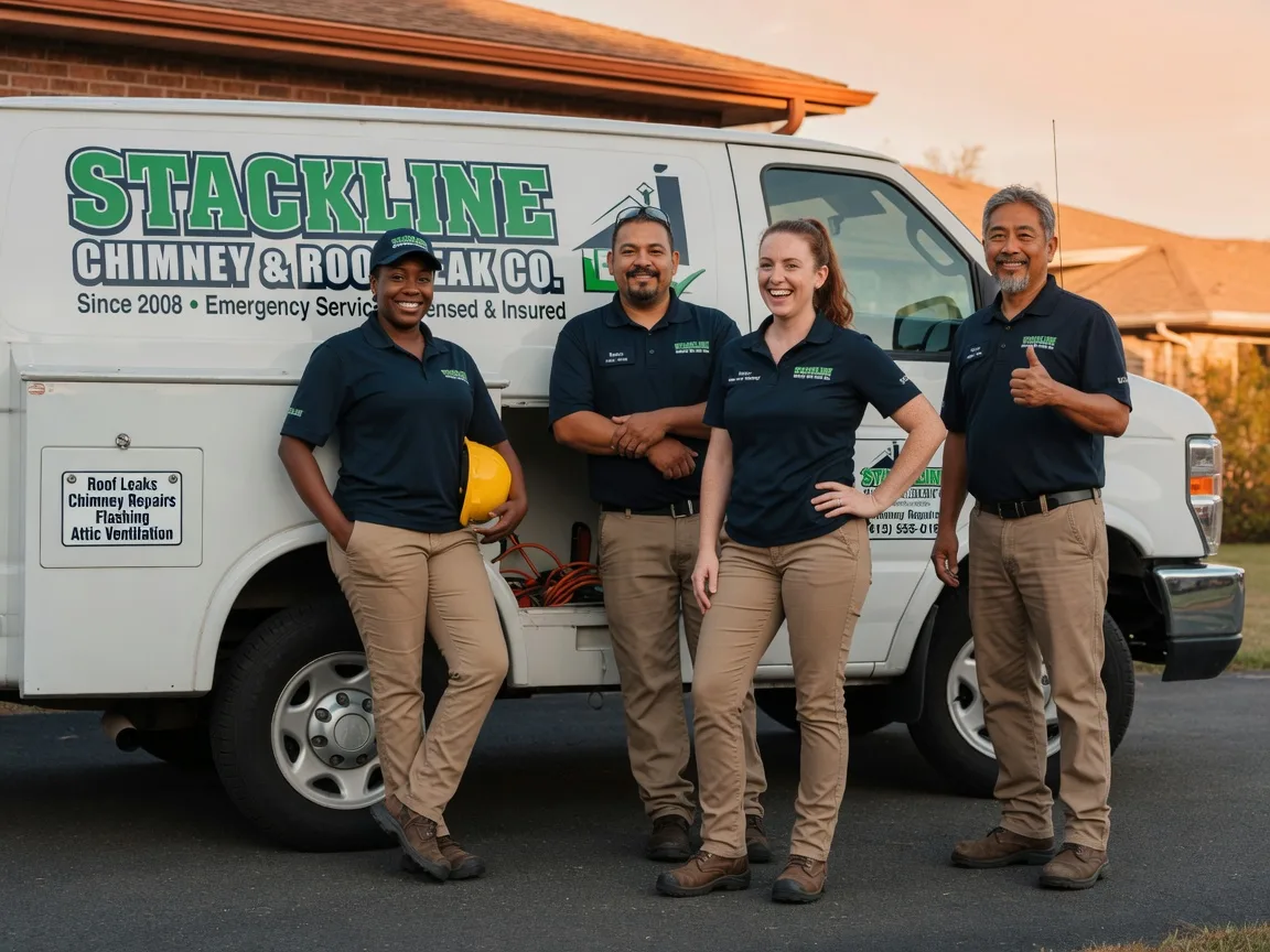 Chimney flashing repair company in Otterville, MO